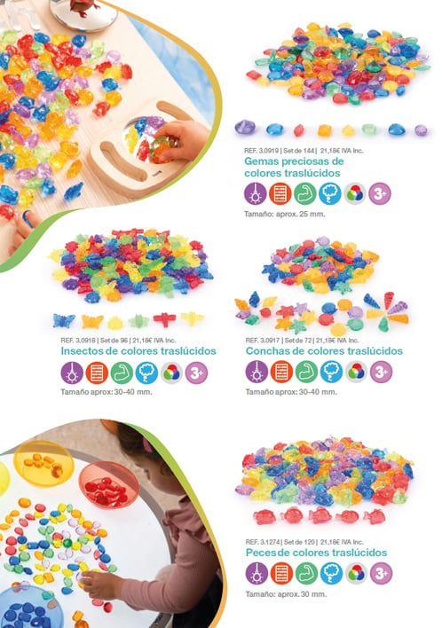 Grandes novedades sensoriales Tickit